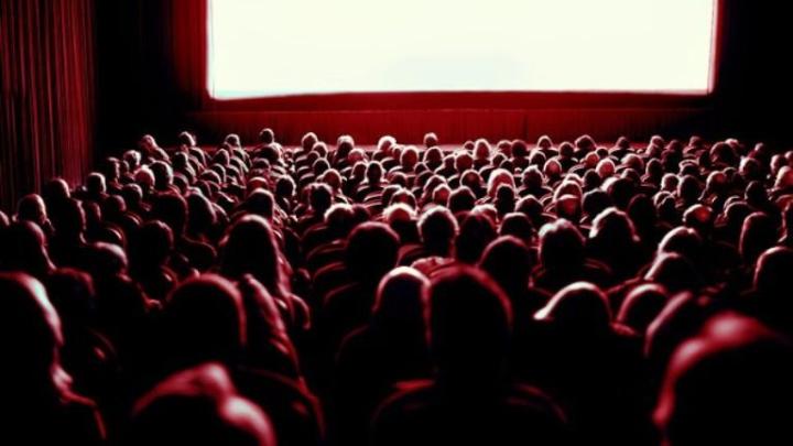 crowded movie theater