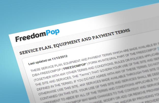 Terms and Conditions FreedomPop