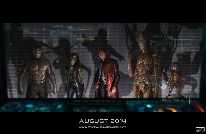 guardians galaxy trailer tickles marvels funnybone of the concept art final