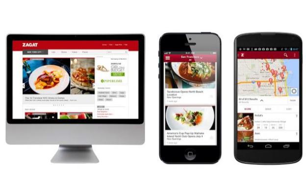 zagat apps and website