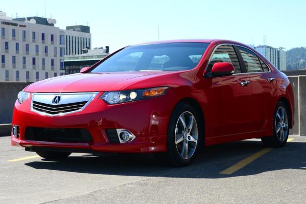 2012 acura tsx special edition review accura exterior front leftangle