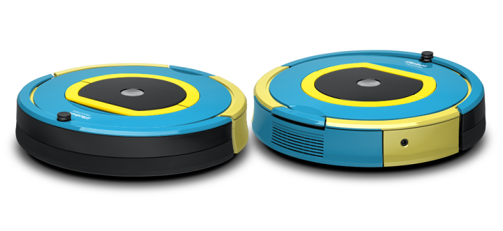 dj roomba gets disco fever with colorware customizations 780