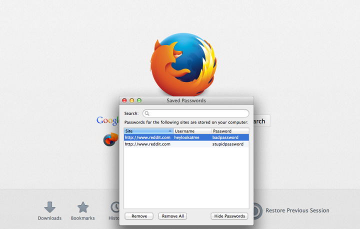 lay off chrome firefox has the same password security flaw screen shot 2013 08 at 2 41 46 pm
