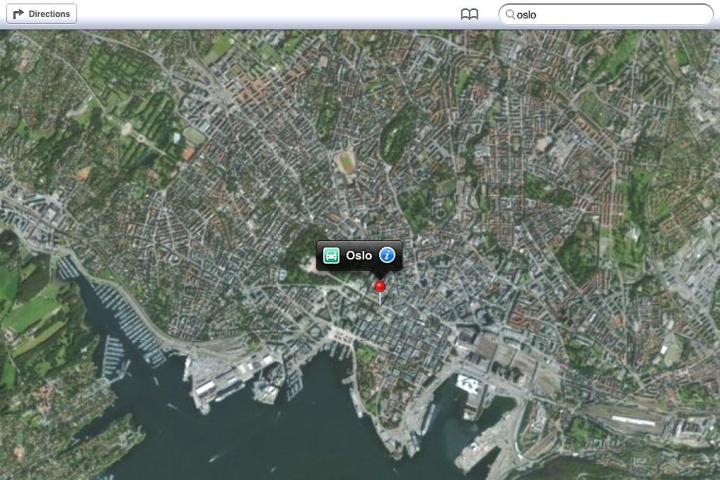norway blocks apple from gathering 3d flyover imagery maps oslo