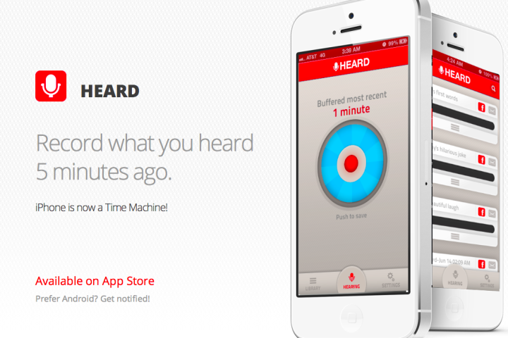 heard app review iphone