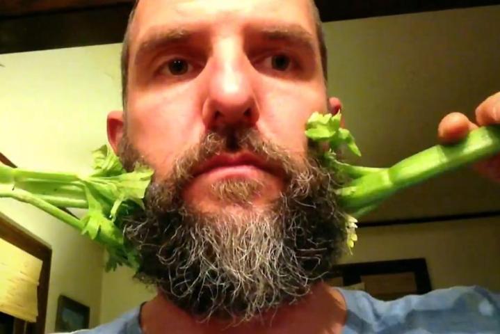 man with magic beard and stop motion app creates amusing viral video 1