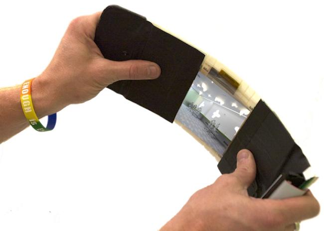 canadian researchers create flexible camera that easily captures panoramas queens university human media lab flexcam