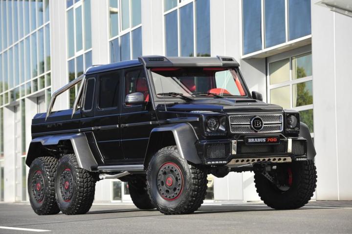 frankfurt 2013 survive the apocalypse in style with brabus b63s 700 6x6 based on mercedes benz g63 amg auto show 100439630 l
