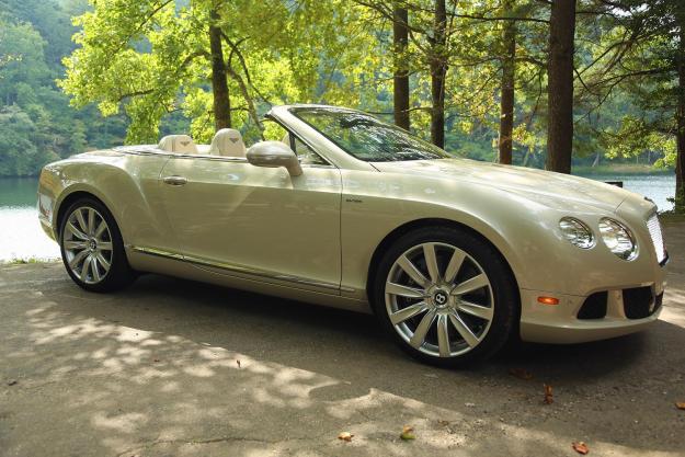 2014 Bentley Continental GTC exterior right angle
