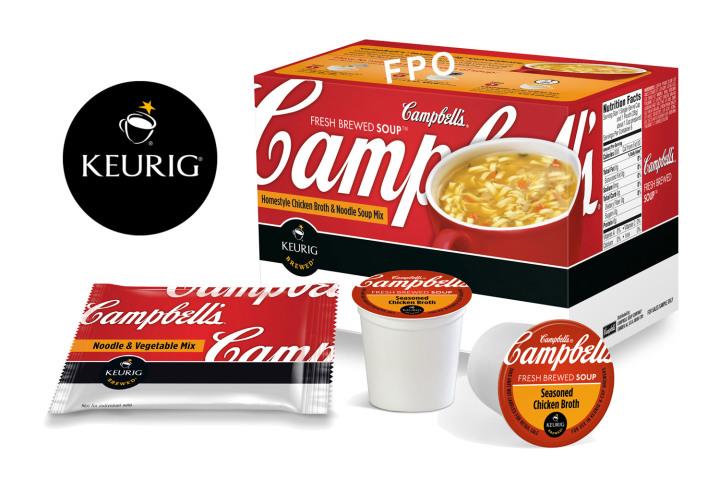 keurig campbell k cup soups soup