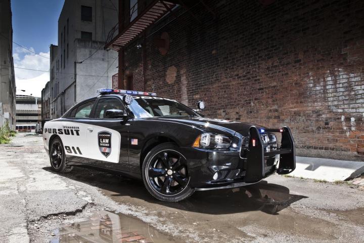 if you see the charger pursuit in your mirror dont run its fastest police car america dodge