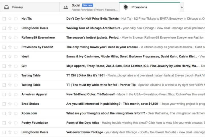 why gmails new tabs are freaking out retailers google promotions tab