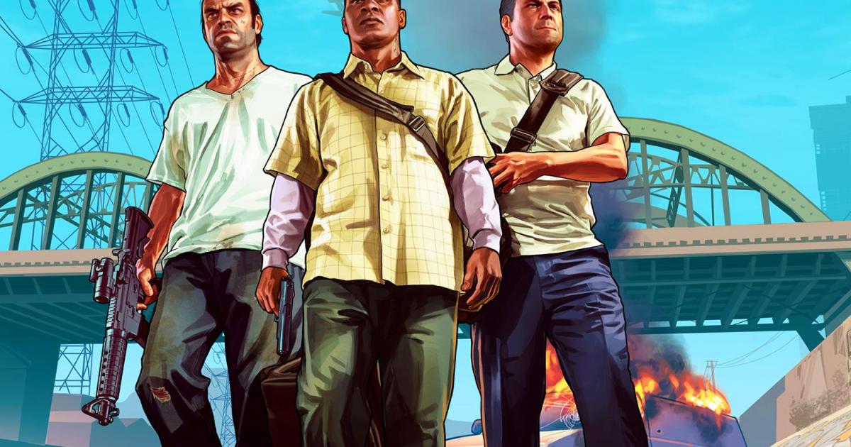 Download Grand Theft Auto 5 on an iPhone - the ultimate gaming experience  Wallpaper