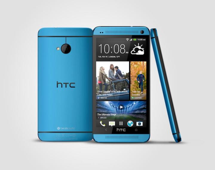 HTC One Vivid Blue