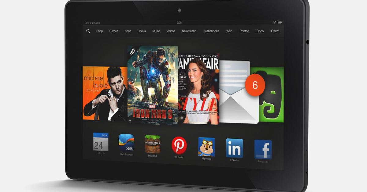 Kindle Fire HD (3rd Generation) 8GB, Wi-Fi, 7in - Black for