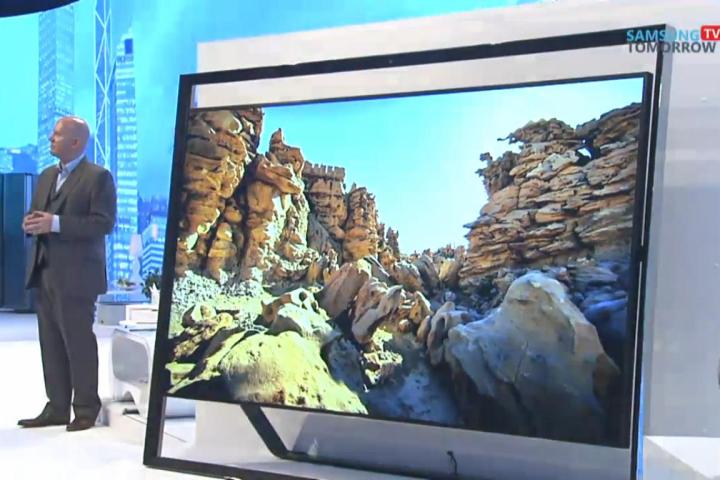 samsung shows off massive 98 inch ultra hd tv teases oled s9 scaled