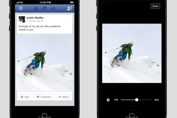 facebook tests video auto play meaning ads are creeping closer to reality fb