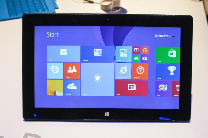 microsoft surface pro 2 review front