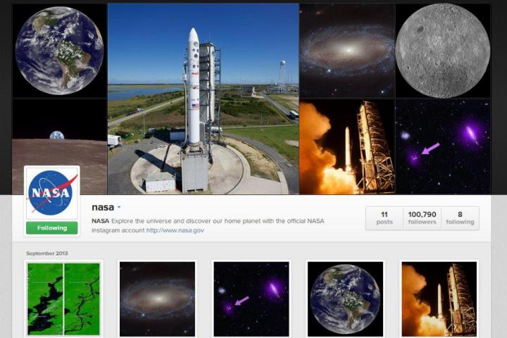 instagram is out of this world literally now that nasa has an account