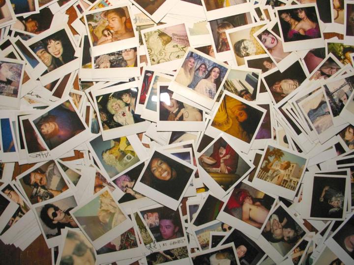 according to facebook there are 350 million photos uploaded on the social network daily and thats just crazy pile of polaroid