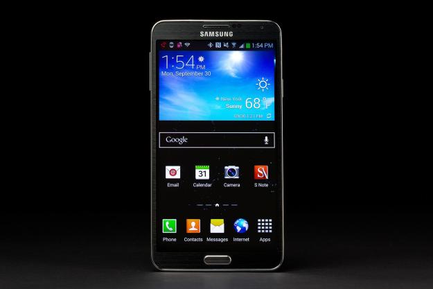 samsung galaxy note 3 front screen android