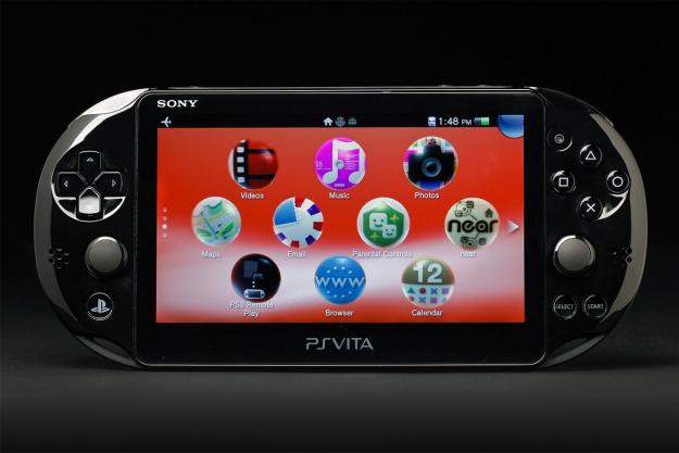 Sony PlayStation Vita Slim review front screen home