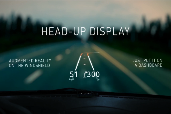 hudway unveils iphone based head display app free up
