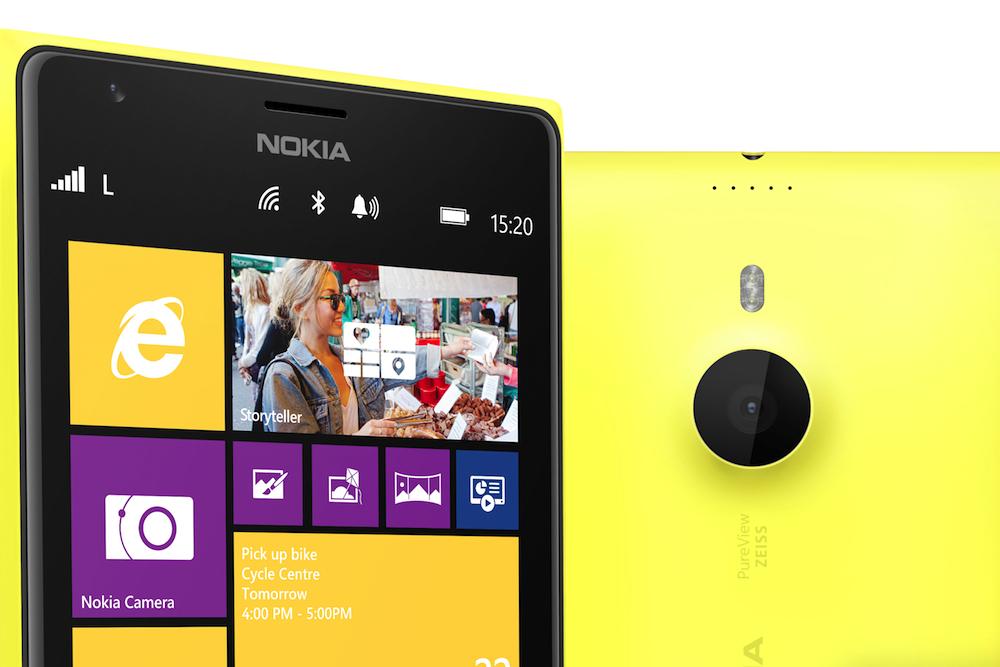 Lumia 1520 Yellow Close