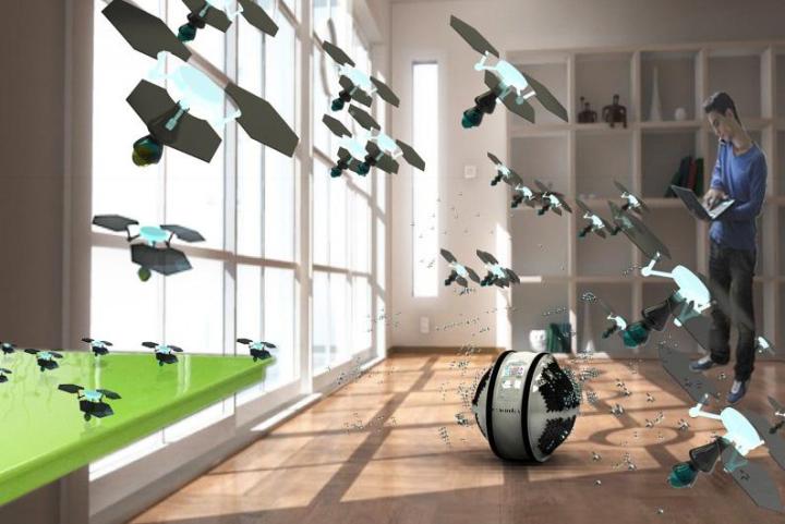 awesome tech you cant buy yet october 25 2013 mab sphere robotic house cleaning swarm