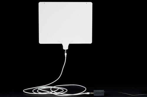 mohu leaf ultimate hdtv antenna review front