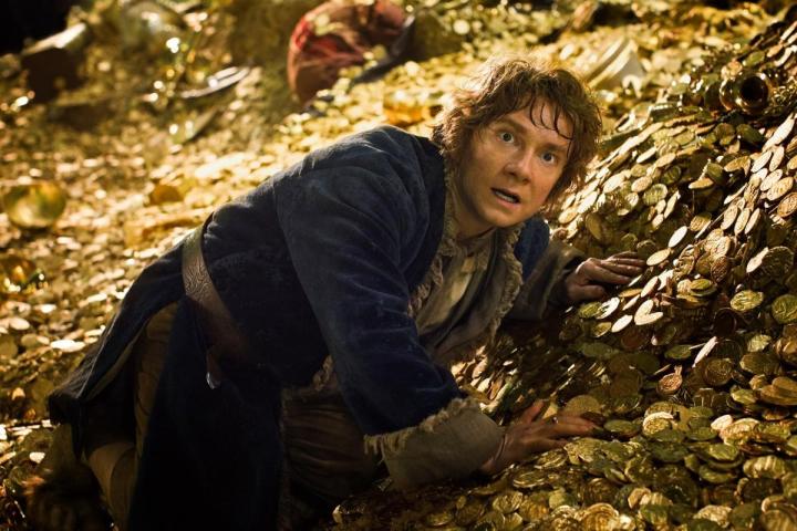 hobbit desolation smaug filled geeky goodness the of gold pile