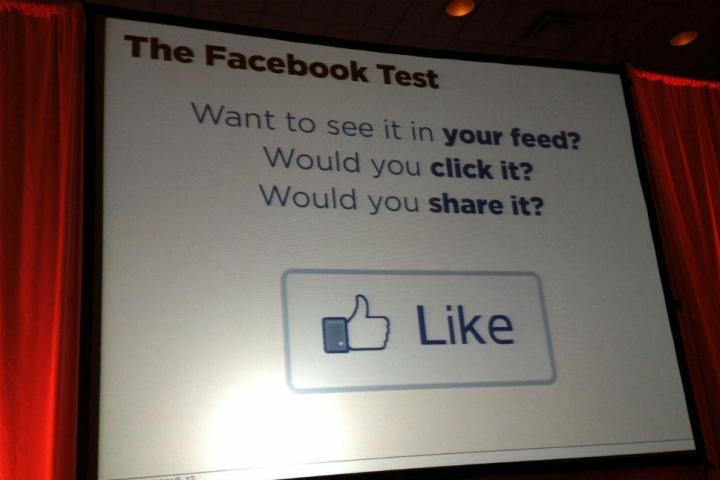 i took facebooks news feed survey and so should you facebook test
