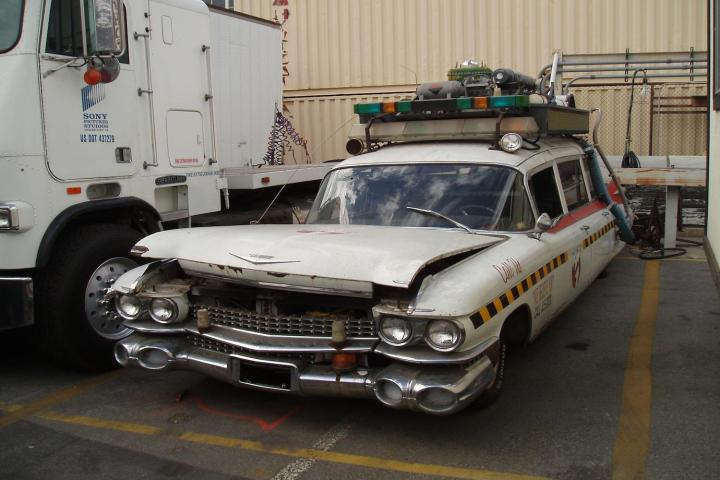 fans rally to restore ghostbusters ecto 1a cadillac ambulance