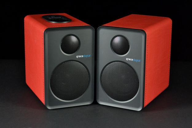 grace digital GDI BTSP207 Bluetooth speakers front top