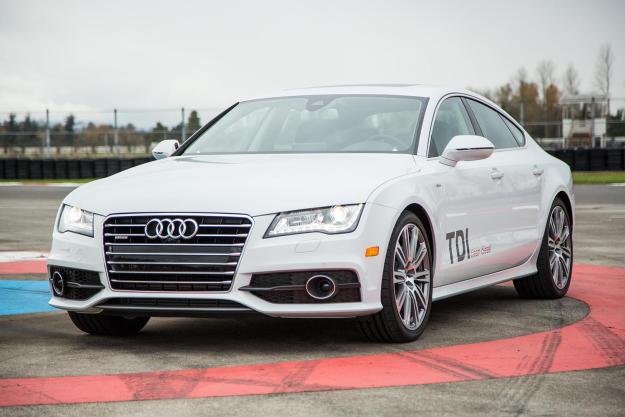 2014 Audi A7 TDI exterior front angle