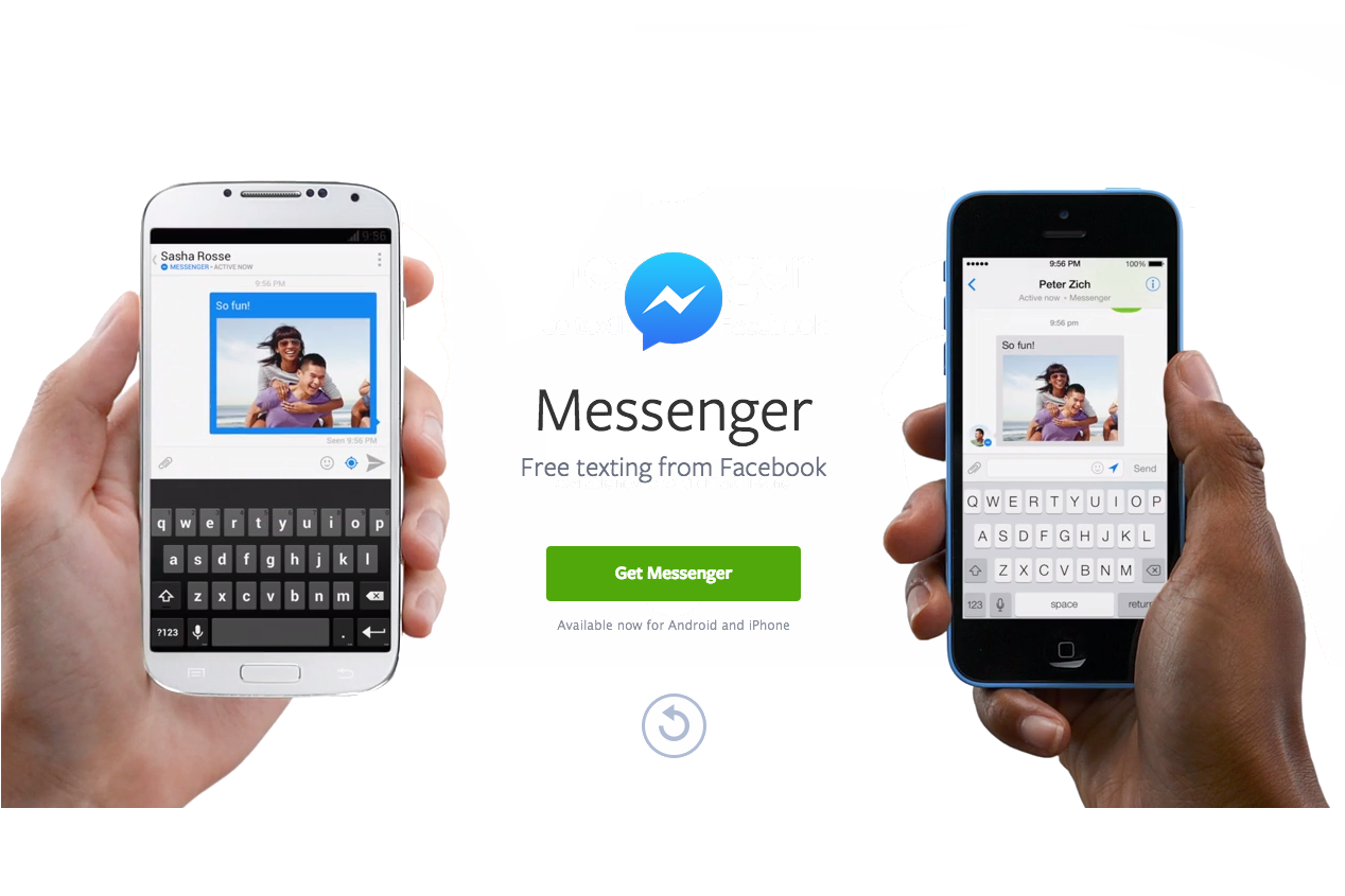 facebook messenger app gets makeover facebookmessenger