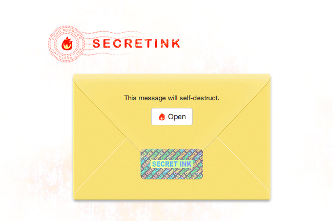 secretink is snapchat for sms email secretlink