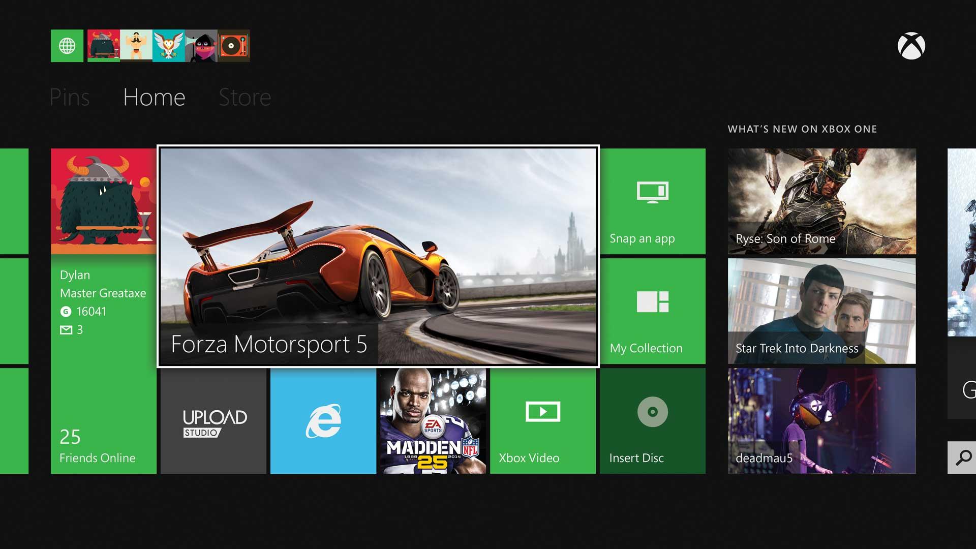 xbox one system updates detailed february march dashboard
