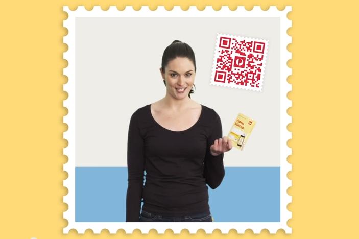 australia post introduces video stamps