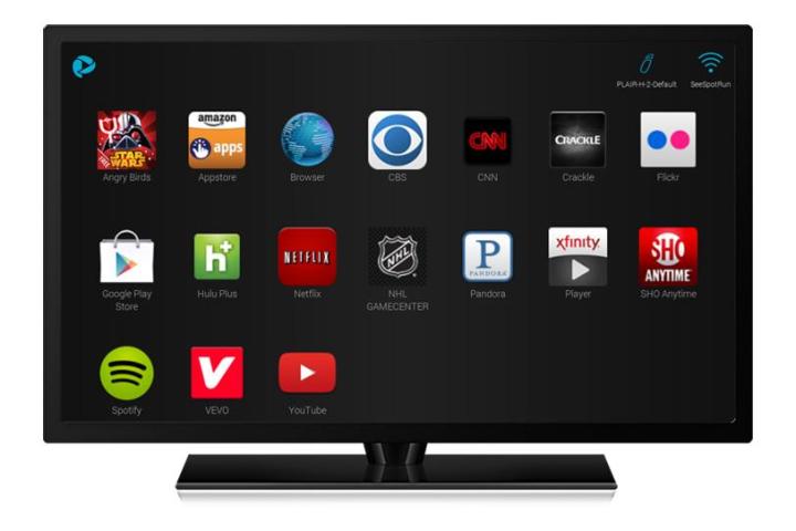 plair launches hdmi chromecast competitor offers google play access 2 app screen