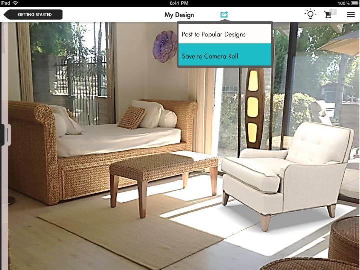 new ipad app adornably uses augmented reality help shop furniture