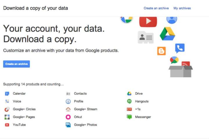 download google data