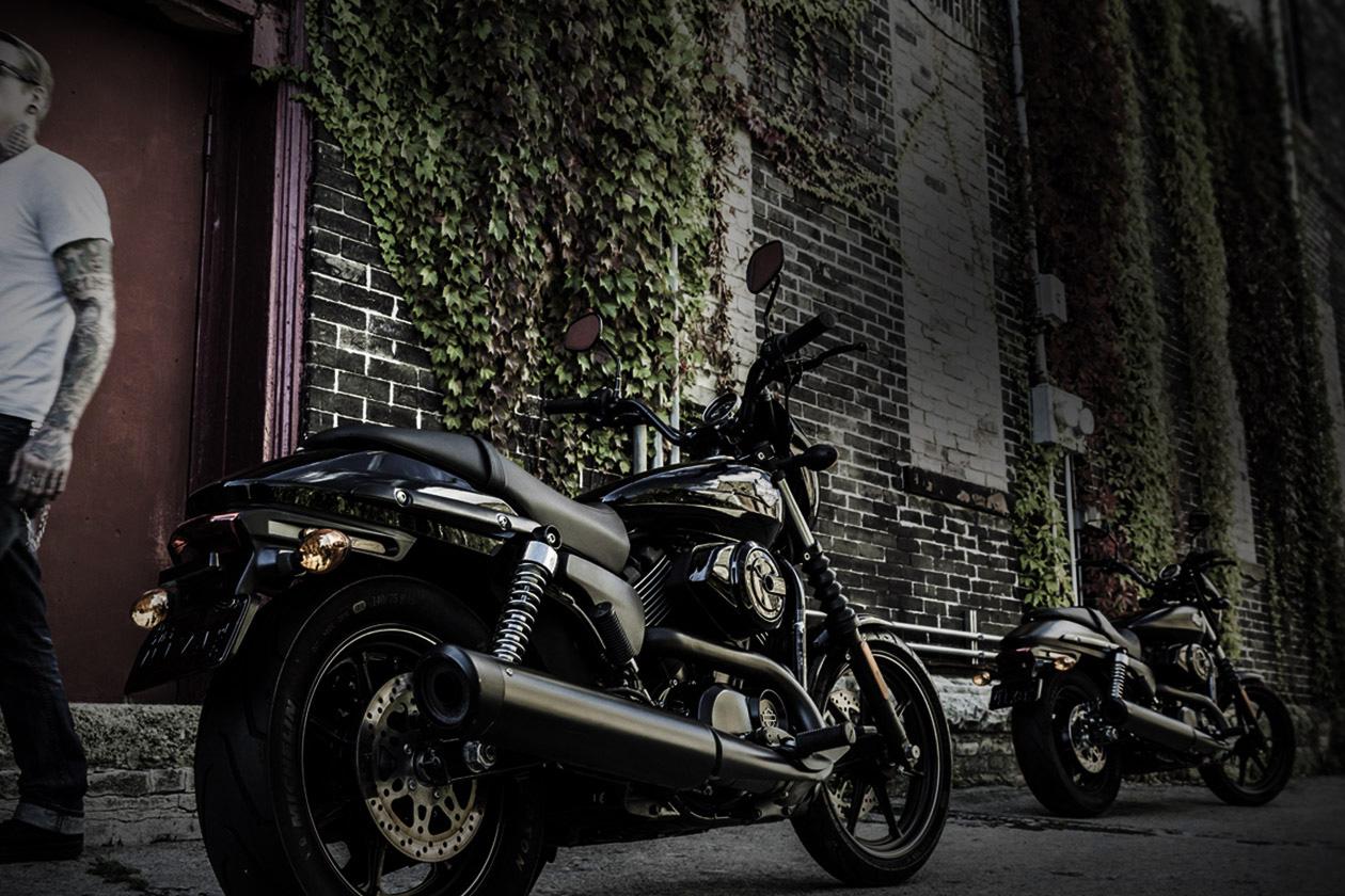 Harley Davidson Street 500 750 details