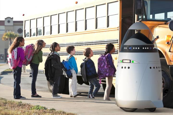 automonous robotic security guards may headed streets k5 robot at school