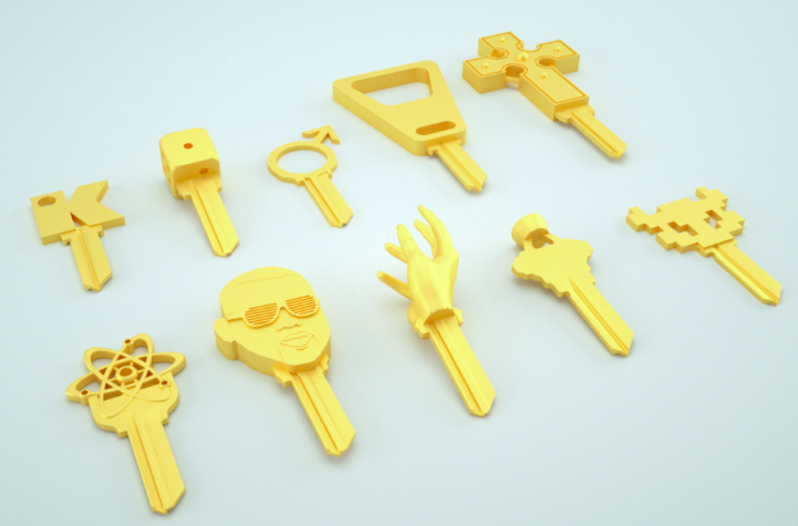 keyme joins forces shapeways bring custom 3d printed key copies