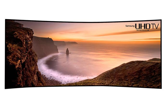 samsung answers back 105 inch curved 4k tv