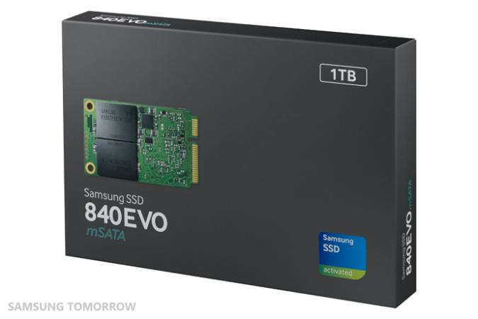 samsung reveals releases evo 840 msata ssd release date price introduces industry  s first 1 terabyte 01