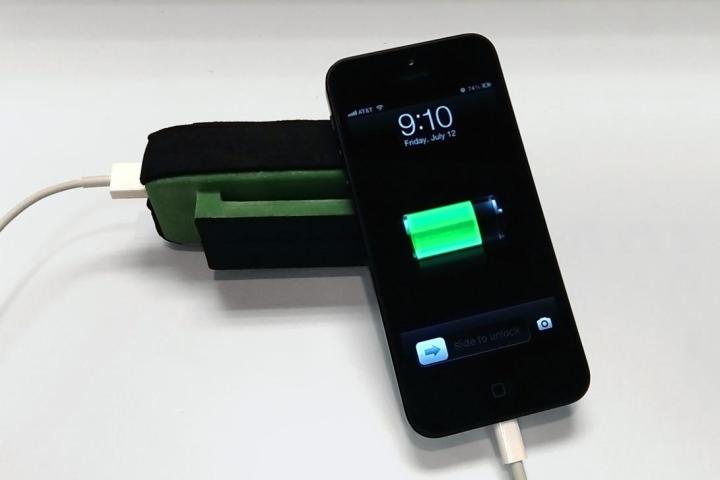 mypower lets charge phone just moving around