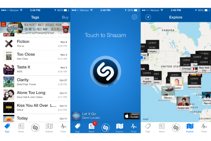 shazam does deal with rdio to bring full songs its id app iphone