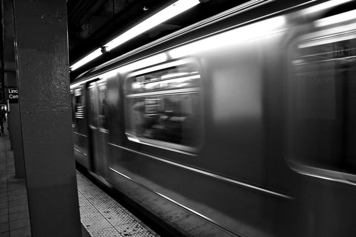 man jumps into subway for phone speeding